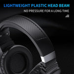 HXSJ F16 Gaming-Headset mit Mikrofon, RGB-Beleuchtung, Stereo, 3,5 mm + USB-Anschluss