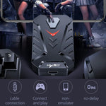HXSJ P8+V100+J900 Tastatur-Maus-Konverter + Einhandtastatur + Programmier-Gaming-Maus-Set, P8+V100+A883
