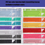 HXSJ P9 104 Tasten PBT Farbige Mechanische Tastatur Tastenkappen