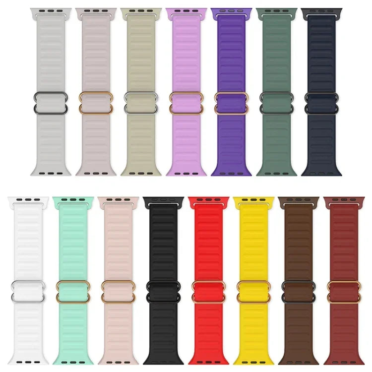 Silikon-Ersatzarmband mit japanischem Schriftzug für Apple Watch Series 7 (45 mm), 6, SE, 5, 4 (44 mm), 3, 2, 1 (42 mm) und 7 (41 mm), 6, SE, 5, 4 (40 mm) sowie 3, 2, 1 (38 mm).