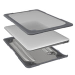 TPU + PC zweifarbige stoßfeste Laptop-Schutzhülle, für MacBook Air 11,6 Zoll A1465 / A1370, für MacBook Retina 12 Zoll A1534