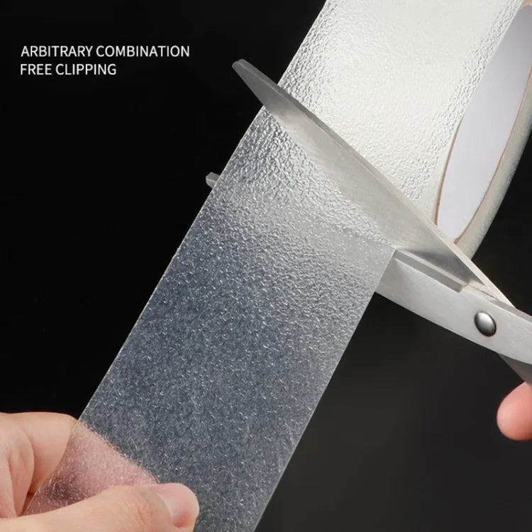 Floor Anti-slip Tape PEVA Waterproof Nano Non-marking Wear-resistant Strip, 2.5cm x 5m (White), 5cm x 5m (White), 2.5cm x 5m (Grey), 5cm x 5m (Grey), 2.5cm x 5m (Transparent), 5cm x 5m (Transparent), 5cm x 5m (Diamond Texture Blue)                     ...