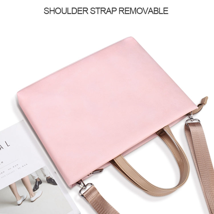 ST05SDZ Leichte Notebook-Laptoptasche mit abnehmbarem Schultergurt, 13,3 Zoll, 14,1-15,4 Zoll
