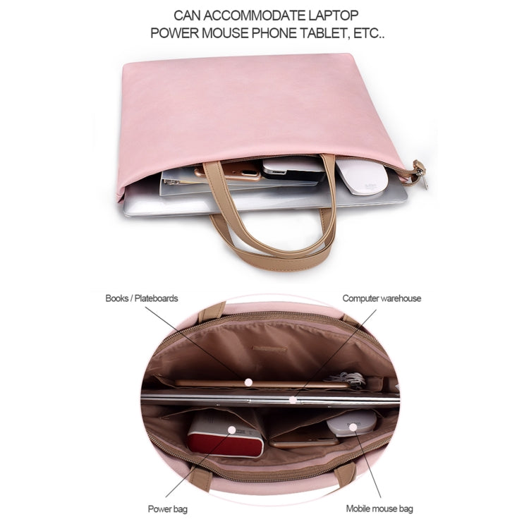 ST05SDZ Leichte Notebook-Laptoptasche mit abnehmbarem Schultergurt, 13,3 Zoll, 14,1-15,4 Zoll
