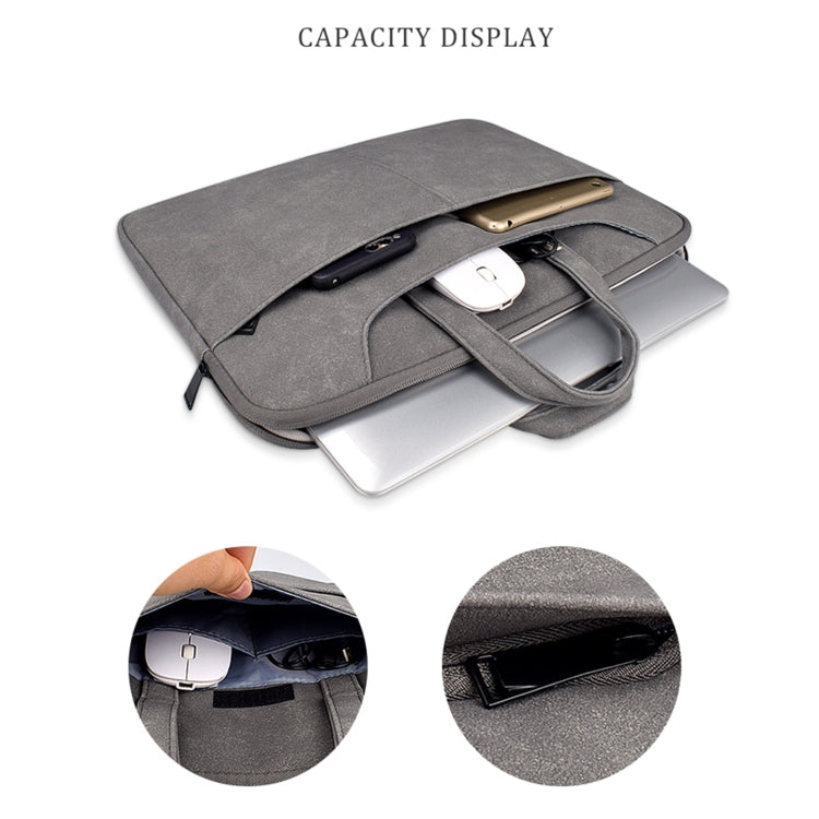 ST06SDJ Mattierte PU Business-Laptoptasche mit abnehmbarem Schultergurt, 13,3 Zoll, 14,1-15,4 Zoll, 15,6 Zoll