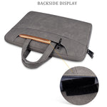 ST06SDJ Mattierte PU Business-Laptoptasche mit abnehmbarem Schultergurt, 13,3 Zoll, 14,1-15,4 Zoll, 15,6 Zoll
