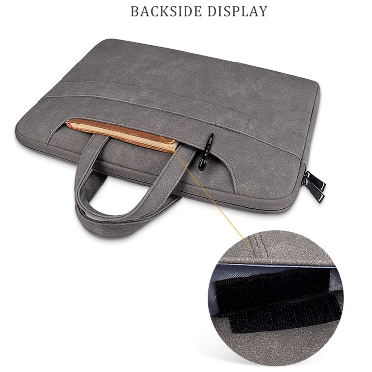 ST06SDJ Mattierte PU Business-Laptoptasche mit abnehmbarem Schultergurt, 13,3 Zoll, 14,1-15,4 Zoll, 15,6 Zoll