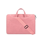 ST06SDJ Mattierte PU Business-Laptoptasche mit abnehmbarem Schultergurt, 13,3 Zoll, 14,1-15,4 Zoll, 15,6 Zoll