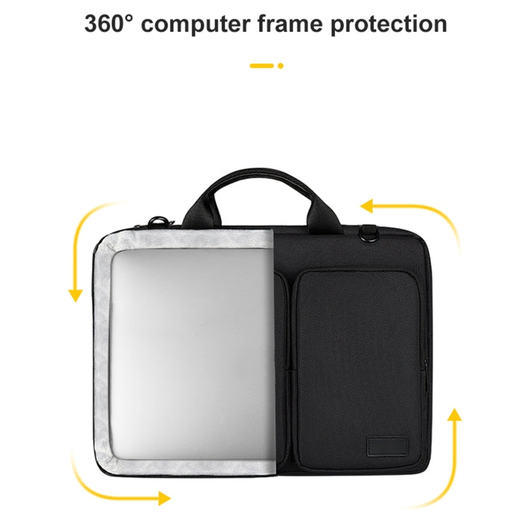 ST11 Polyester verstärkte Laptoptasche mit abnehmbarem Schultergurt, 13,3 Zoll (mit Gurt), 14,1-15,4 Zoll (mit Gurt), 15,6 Zoll (mit Gurt)