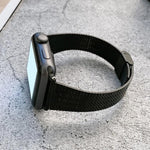 Schmale Edelstahl-Ersatzarmbänder für Apple Watch Series 7 (41 mm), 6, SE, 5 und 4 (40 mm) und 4 (45 mm), passend für Apple Watch Series 7 (45 mm), 6, SE, 5 und 4 (44 mm).
