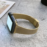 Schmale Edelstahl-Ersatzarmbänder für Apple Watch Series 7 (41 mm), 6, SE, 5 und 4 (40 mm) und 4 (45 mm), passend für Apple Watch Series 7 (45 mm), 6, SE, 5 und 4 (44 mm).