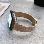 Schmale Edelstahl-Ersatzarmbänder für Apple Watch Series 7 (41 mm), 6, SE, 5 und 4 (40 mm) und 4 (45 mm), passend für Apple Watch Series 7 (45 mm), 6, SE, 5 und 4 (44 mm).