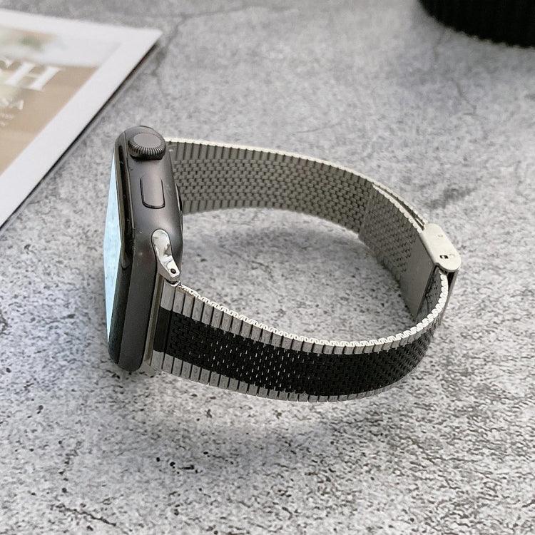 Schmale Edelstahl-Ersatzarmbänder für Apple Watch Series 7 (41 mm), 6, SE, 5 und 4 (40 mm) und 4 (45 mm), passend für Apple Watch Series 7 (45 mm), 6, SE, 5 und 4 (44 mm).