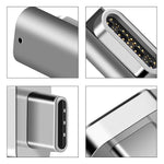 100W USB-C / Type-C Buchse zu 20-Pin magnetischem USB-C / Type-C Stecker Winkeladapter