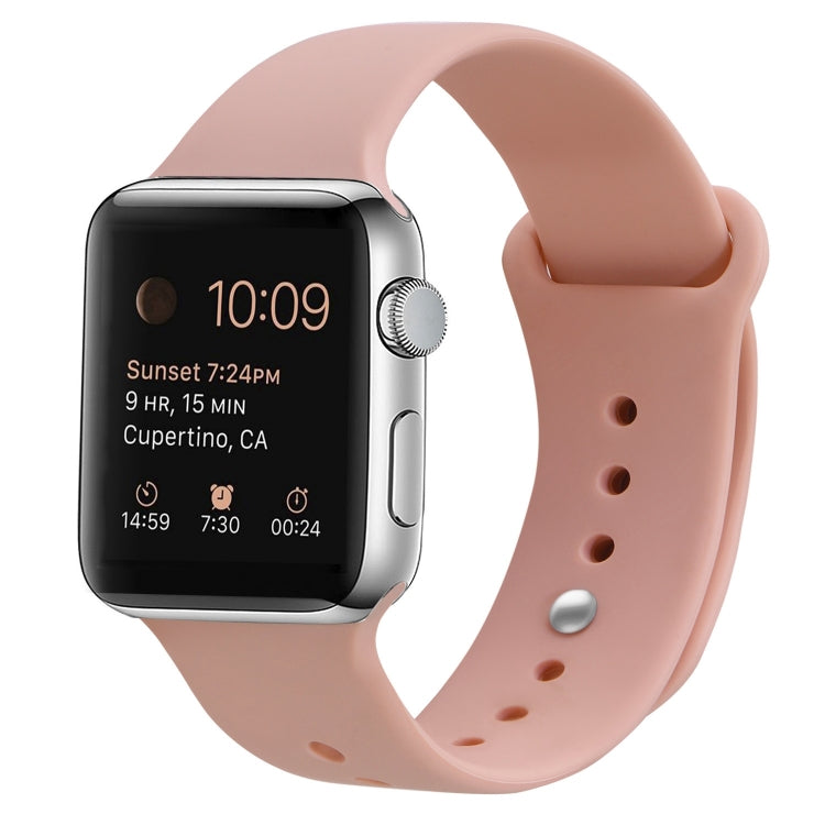 Silikon Ersatzarmband Uhrenarmband Für Apple Watch Series, 7 41mm / 6 & SE & 5 & 4 40mm / 3 & 2 & 1 38mm, 7 45mm / 6 & SE & 5 & 4 44mm / 3 & 2 & 1 42mm