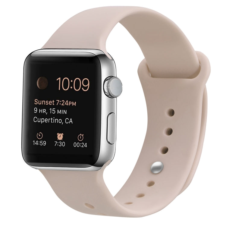 Silikon Ersatzarmband Uhrenarmband Für Apple Watch Series, 7 41mm / 6 & SE & 5 & 4 40mm / 3 & 2 & 1 38mm, 7 45mm / 6 & SE & 5 & 4 44mm / 3 & 2 & 1 42mm