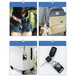 Magnetic Metal Protective Cover Case with Switchable Keychain Ring For AirTag 2nd Gen / AirTag 1st Gen