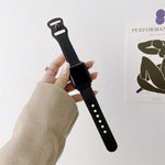 Retro-Lederarmband mit 8-förmiger Dornschließe für Apple Watch Series 7 (41 mm), 6, SE, 5, 4 (40 mm), 3, 2, 1 (38 mm) und 7 (45 mm), 6, SE, 5, 4 (44 mm) sowie 3, 2, 1 (42 mm).