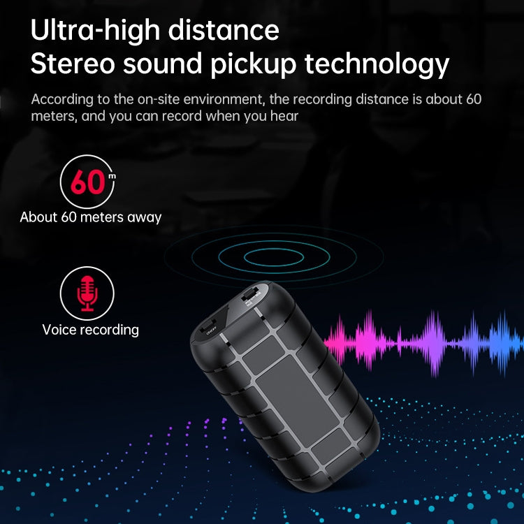 B800LI Ansteckbarer HD-Aufnahmestift mit Geräuschunterdrückung, unterstützt TF-Karte & One-Key-Aufnahme & OTG, 8 GB, 16 GB, 32 GB, 128 GB
