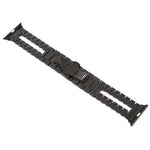 Edelstahl-Armband, passend für Apple Watch Series 7 (41 mm), 6, SE, 5, 4 (40 mm), 3, 2, 1 (38 mm) und 7 (45 mm), 6, SE, 5, 4 (44 mm) sowie 3, 2, 1 (42 mm).