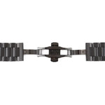 Edelstahl-Armband, passend für Apple Watch Series 7 (41 mm), 6, SE, 5, 4 (40 mm), 3, 2, 1 (38 mm) und 7 (45 mm), 6, SE, 5, 4 (44 mm) sowie 3, 2, 1 (42 mm).