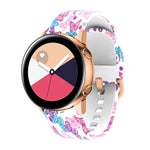 Silicone Printing Replacement Strap Watchband, For Samsung Galaxy Watch 46mm