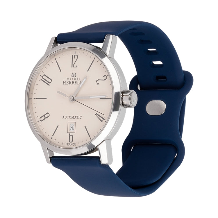 8-Schnallen-Silikon-Ersatzarmband, für Samsung Galaxy Watch 3 41mm, für Samsung Galaxy Watch 3 45mm, für Samsung Galaxy Watch 42mm, für Samsung Galaxy Watch 46mm