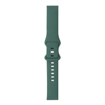 8-Schnallen-Silikon-Ersatzarmband, für Samsung Galaxy Watch 3 41mm, für Samsung Galaxy Watch 3 45mm, für Samsung Galaxy Watch 42mm, für Samsung Galaxy Watch 46mm