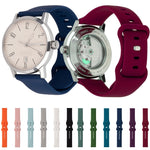 Silikon-Ersatzarmband mit 8 Schnallen, für Huawei Watch GT 2 Pro 46mm, für Honor Magic Watch 2 42mm, für Honor Magic Watch 2 46mm, für Amazfit Pop