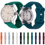 Uhrenarmband aus Silikon mit 8 Schnallen, für Amazfit GTR 2, für Amazfit GTR 42 mm, für Amazfit GTR 47 mm, für Amazfit GTS / GTS 2