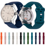 8-buckle Silicone Replacement Strap Watchband, For Amazfit Sport Watch / Sport Watch 2S, For Garmin Vivoactive 3