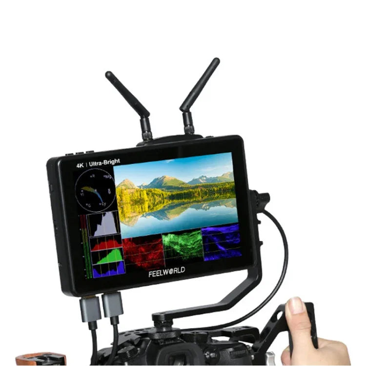 FEELWORLD LUT7 PRO 1920x1200 7-Zoll-LCD-Bildschirm HDMI 4K Highlight 2200Nits Touchscreen-Kameramonitor, LUT7 PRO