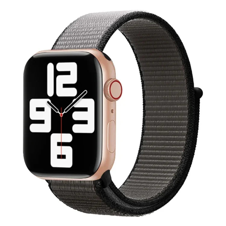 Farbgleiches Nylonarmband, Für Apple Watch Series 7 41mm / 6 & SE & 5 & 4 40mm / 3 & 2 & 1 38mm, Für Apple Watch Series 8&7 41mm / SE 2&6&SE&5&4 40mm / 3&2&1 38mm, Für Apple Watch Series 7 45mm / 6 & SE & 5 & 4 44mm / 3 & 2 & 1 42mm