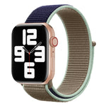 Farbgleiches Nylonarmband, Für Apple Watch Series 7 41mm / 6 & SE & 5 & 4 40mm / 3 & 2 & 1 38mm, Für Apple Watch Series 8&7 41mm / SE 2&6&SE&5&4 40mm / 3&2&1 38mm, Für Apple Watch Series 7 45mm / 6 & SE & 5 & 4 44mm / 3 & 2 & 1 42mm