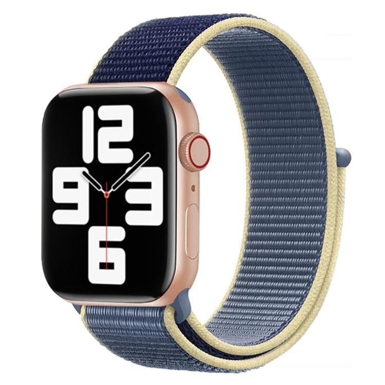 Farbgleiches Nylonarmband, Für Apple Watch Series 7 41mm / 6 & SE & 5 & 4 40mm / 3 & 2 & 1 38mm, Für Apple Watch Series 8&7 41mm / SE 2&6&SE&5&4 40mm / 3&2&1 38mm, Für Apple Watch Series 7 45mm / 6 & SE & 5 & 4 44mm / 3 & 2 & 1 42mm
