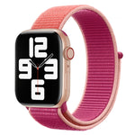 Farbgleiches Nylonarmband, Für Apple Watch Series 7 41mm / 6 & SE & 5 & 4 40mm / 3 & 2 & 1 38mm, Für Apple Watch Series 8&7 41mm / SE 2&6&SE&5&4 40mm / 3&2&1 38mm, Für Apple Watch Series 7 45mm / 6 & SE & 5 & 4 44mm / 3 & 2 & 1 42mm