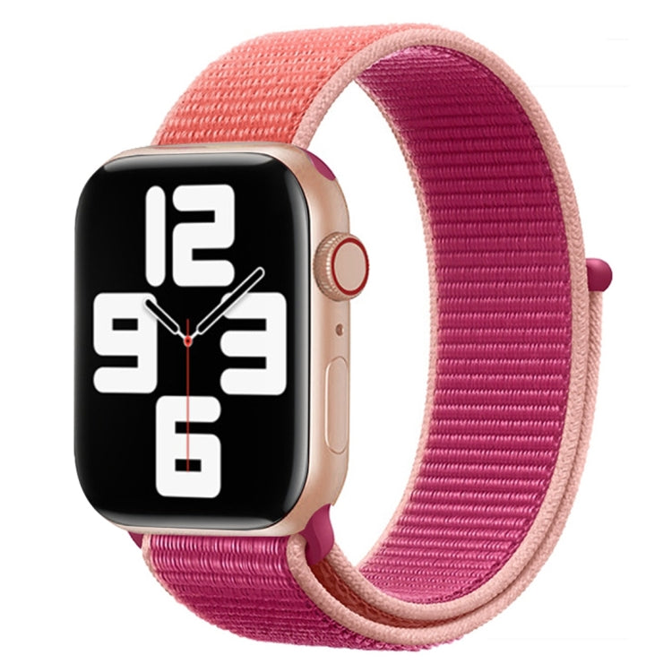 Farbgleiches Nylonarmband, Für Apple Watch Series 7 41mm / 6 & SE & 5 & 4 40mm / 3 & 2 & 1 38mm, Für Apple Watch Series 8&7 41mm / SE 2&6&SE&5&4 40mm / 3&2&1 38mm, Für Apple Watch Series 7 45mm / 6 & SE & 5 & 4 44mm / 3 & 2 & 1 42mm