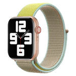 Farbgleiches Nylonarmband, Für Apple Watch Series 7 41mm / 6 & SE & 5 & 4 40mm / 3 & 2 & 1 38mm, Für Apple Watch Series 8&7 41mm / SE 2&6&SE&5&4 40mm / 3&2&1 38mm, Für Apple Watch Series 7 45mm / 6 & SE & 5 & 4 44mm / 3 & 2 & 1 42mm