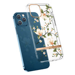 High Translucent Electroplating Flower Pattern TPU + PC Shockproof Case, For iPhone 12 mini, For iPhone 12 / 12 Pro, For iPhone 12 Pro Max, For iPhone 11, For iPhone 11 Pro, For iPhone 11 Pro Max