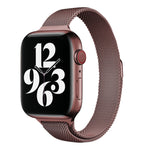 Milan Loopback Armband mit schmalem Taillenumfang als Ersatz für Apple Watch Series 7 (41 mm), 6, SE, 5, 4 (40 mm), 3, 2, 1 (38 mm) und 7 (45 mm), 6, SE, 5, 4 (44 mm) sowie 3, 2, 1 (42 mm).