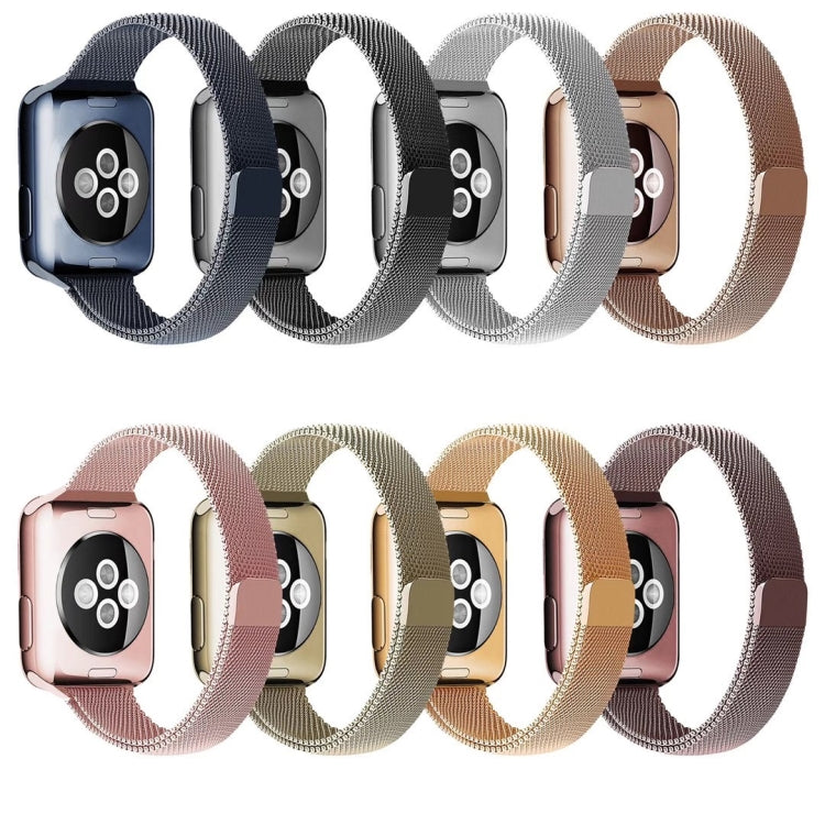 Milan Loopback Armband mit schmalem Taillenumfang als Ersatz für Apple Watch Series 7 (41 mm), 6, SE, 5, 4 (40 mm), 3, 2, 1 (38 mm) und 7 (45 mm), 6, SE, 5, 4 (44 mm) sowie 3, 2, 1 (42 mm).