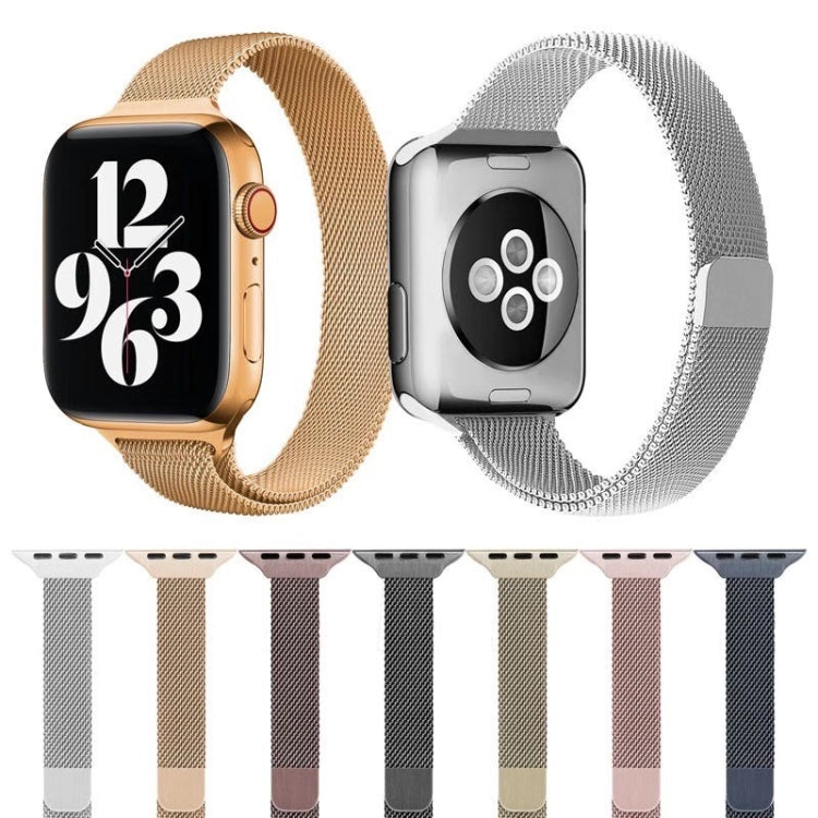 Milan Loopback Armband mit schmalem Taillenumfang als Ersatz für Apple Watch Series 7 (41 mm), 6, SE, 5, 4 (40 mm), 3, 2, 1 (38 mm) und 7 (45 mm), 6, SE, 5, 4 (44 mm) sowie 3, 2, 1 (42 mm).