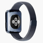 Milan Loopback Armband mit schmalem Taillenumfang als Ersatz für Apple Watch Series 7 (41 mm), 6, SE, 5, 4 (40 mm), 3, 2, 1 (38 mm) und 7 (45 mm), 6, SE, 5, 4 (44 mm) sowie 3, 2, 1 (42 mm).