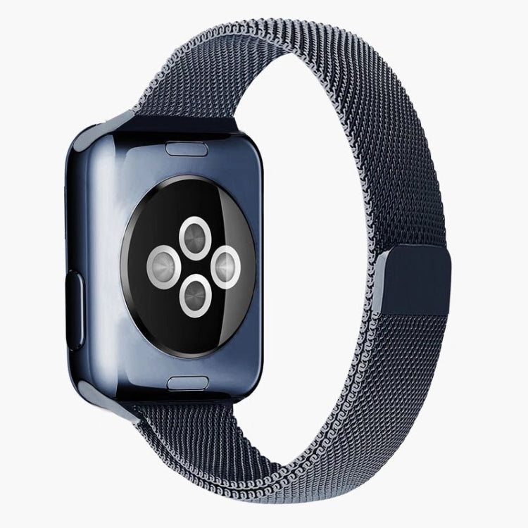Milan Loopback Armband mit schmalem Taillenumfang als Ersatz für Apple Watch Series 7 (41 mm), 6, SE, 5, 4 (40 mm), 3, 2, 1 (38 mm) und 7 (45 mm), 6, SE, 5, 4 (44 mm) sowie 3, 2, 1 (42 mm).