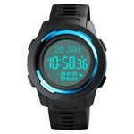 SKMEI 1729 Qibla-Kalenderuhr Multifunktionale LED-Digitalanzeige Leuchtende Elektronische Uhr