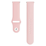 Armband aus einfarbigem Silikon für Galaxy Watch Active 2 Smartwatch, Größen L und S