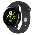 Armband aus einfarbigem Silikon für Galaxy Watch Active 2 Smartwatch, Größen L und S
