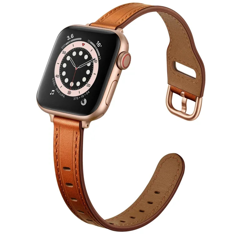 Damen-Armband aus Leder im Sternenhimmel-Design für Apple Watch Series 7 (41 mm), 6, SE, 5, 4 (40 mm), 3, 2, 1 (38 mm), 7 (45 mm), 6, SE, 5, 4 (44 mm) und 3, 2, 1 (42 mm).