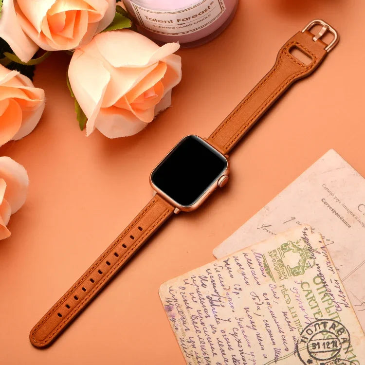 Damen-Armband aus Leder im Sternenhimmel-Design für Apple Watch Series 7 (41 mm), 6, SE, 5, 4 (40 mm), 3, 2, 1 (38 mm), 7 (45 mm), 6, SE, 5, 4 (44 mm) und 3, 2, 1 (42 mm).