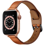 Damen-Armband aus Leder im Sternenhimmel-Design für Apple Watch Series 7 (41 mm), 6, SE, 5, 4 (40 mm), 3, 2, 1 (38 mm), 7 (45 mm), 6, SE, 5, 4 (44 mm) und 3, 2, 1 (42 mm).